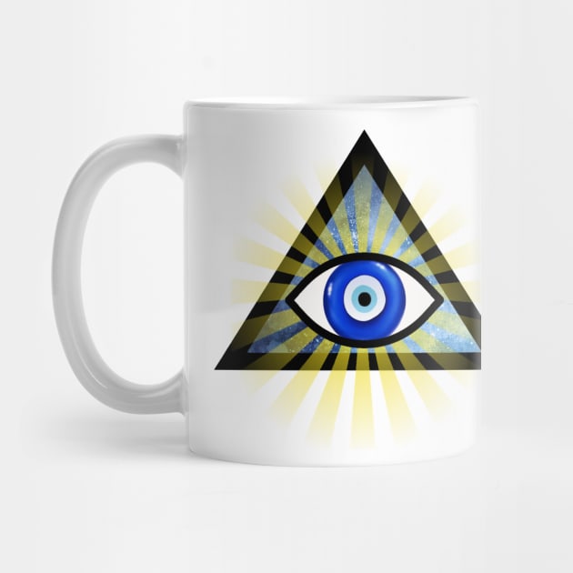 Evil Eye Protection - All Seeing Eye by PurplePeacock